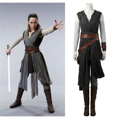 rey womens costume|rey last jedi costume.